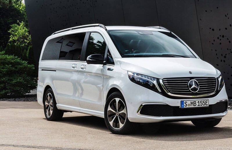 奔驰EQV官图发布，搭150kW电机续航405km